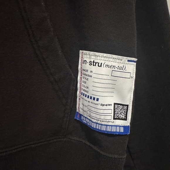 Maison MIHARA YASUHIRO black hoodie - Picture 3 of 8